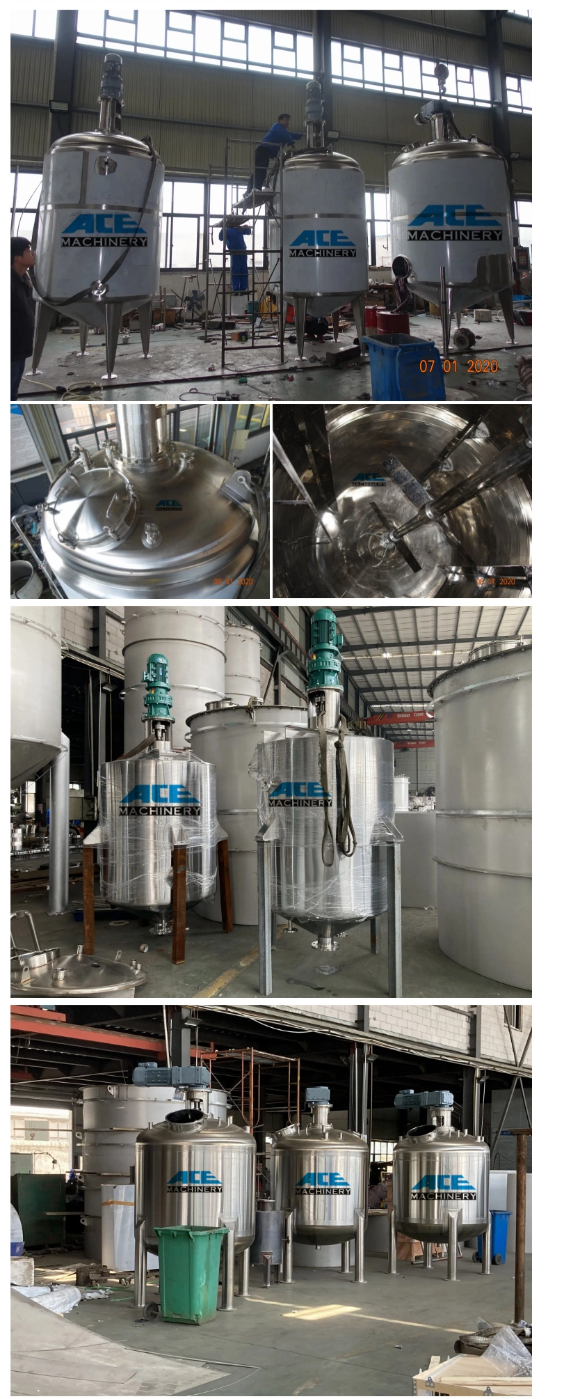 Factory Price Autoclave Chemical Equipment Pressure Tank Hydrothermal Synthesis Reactor for Polyester Resin