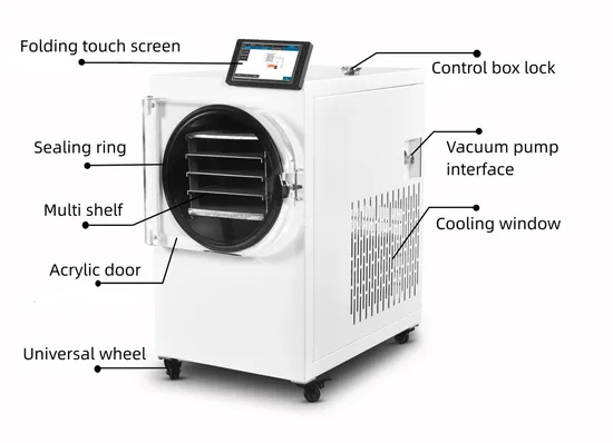 15kgs/24h Pilot Vacuum Freeze Dryer