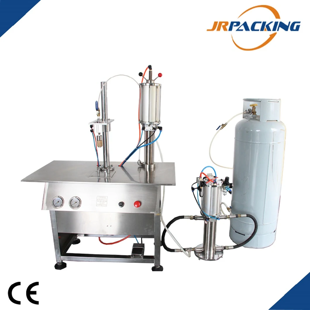 Lab Test Desktop Aerosol Gas Filling Machine