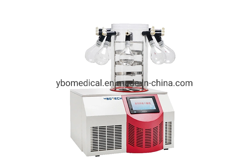 Benchtop Scientific Pharmaceutical Vacuum Laboratory Freeze Dryer Machine